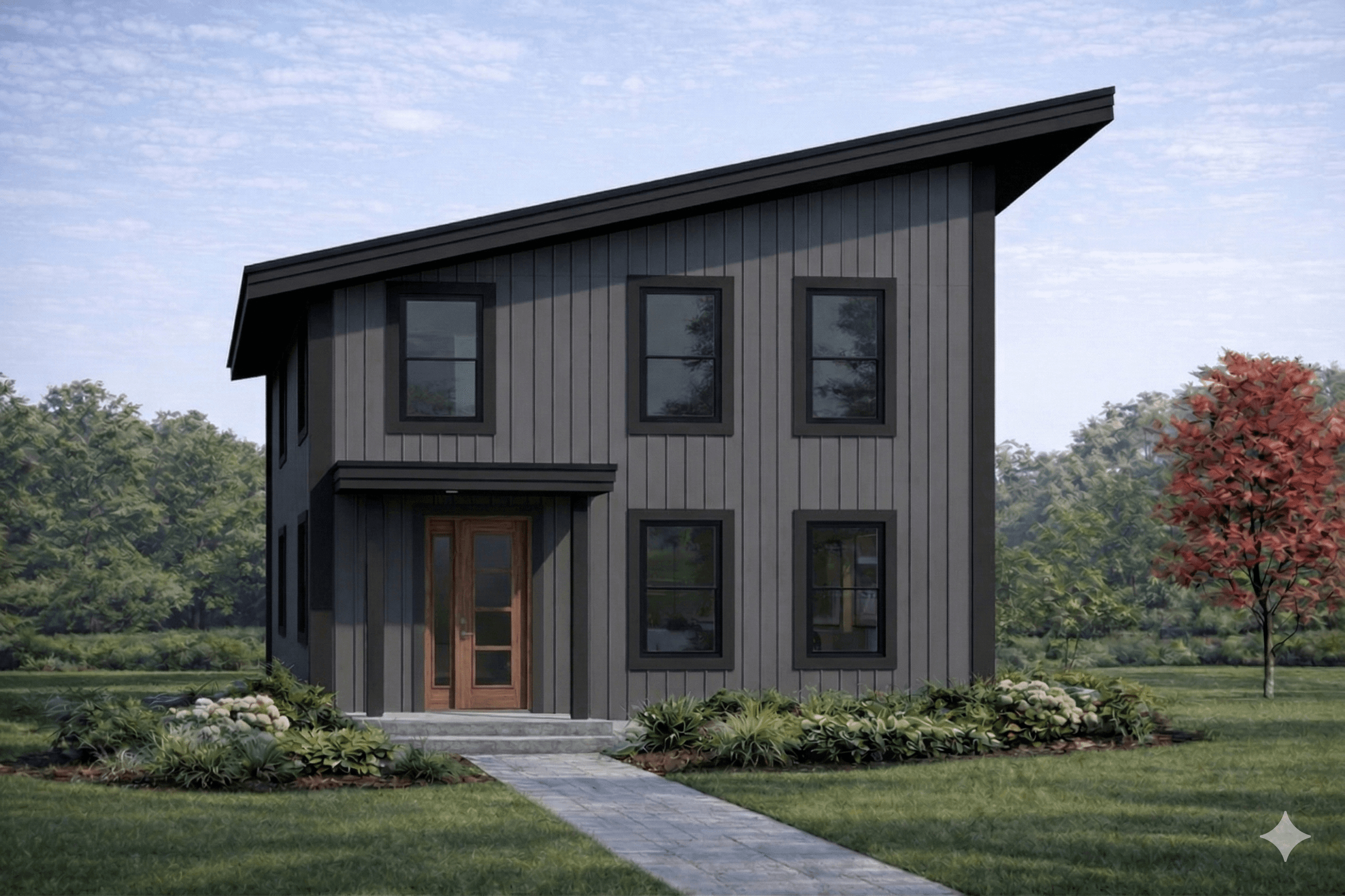 Eastern Shores STEEL framed cottage home exterior