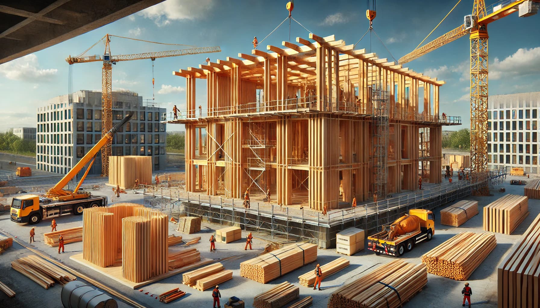 Mass timber and STEEL framing comparison for residential construction